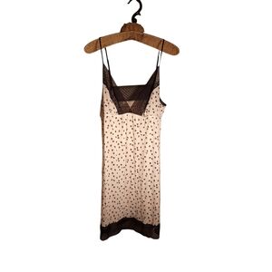 Victoria's Secret Leopard Print Strappy Babydoll NightGown Slip Style Medium